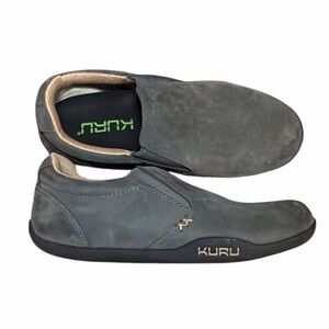KURU KIVI‎ Women’s Gray Suede Leather Slip On Shoes 10.5 Wide